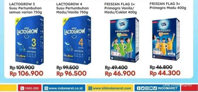 Promo Indomaret Susu Sehat Harga Hemat Periode 17-31 Maret 2022