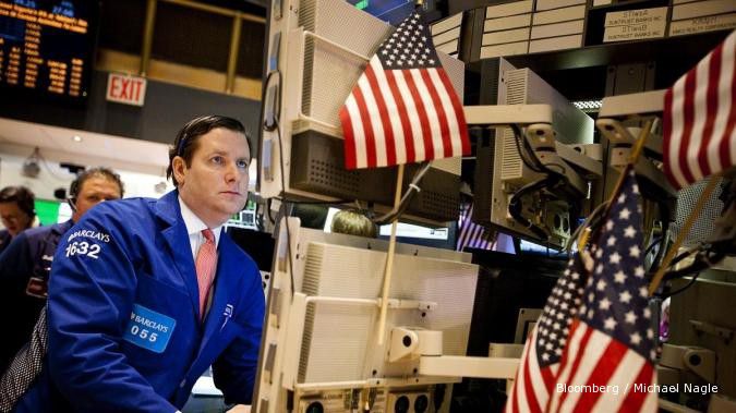 Belanda gagal berhemat bikin Wall Street memerah