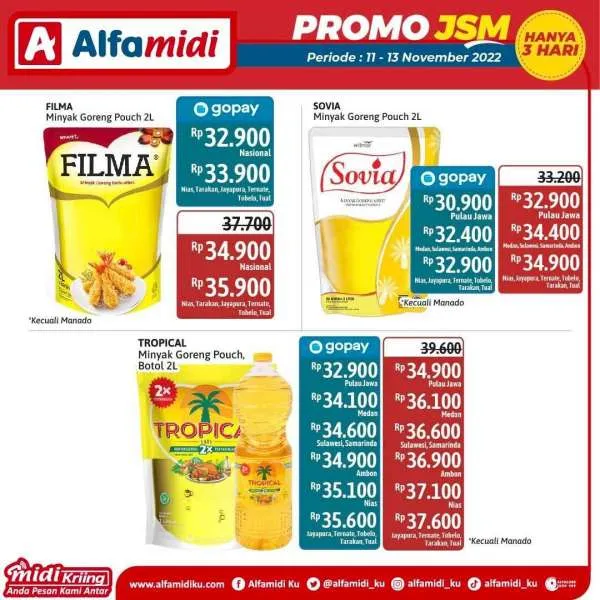 Promo JSM Alfamidi Periode 11-13 November 2022