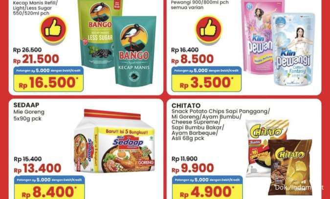 Promo JSM Indomaret Weekend Hari Ini, Potongan Harga Kecap Bango dan Mie Sedaap