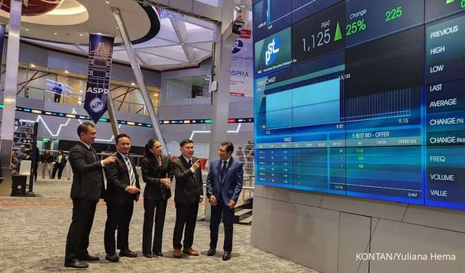  Pancaran Samudera Transport (PSAT) Resmi Melantai di BEI, Sahamnya Melesat 25%