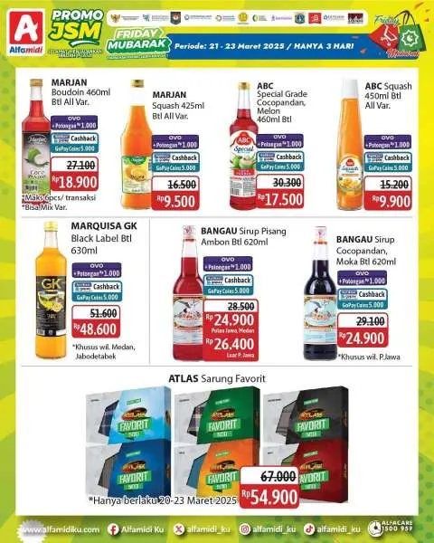 Promo JSM Alfamidi Periode 21-23 Maret 2025