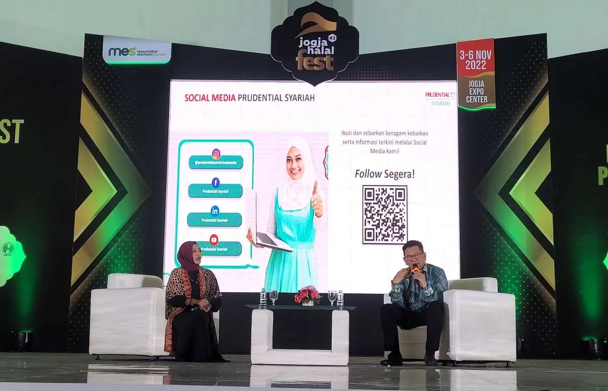 Prudential Syariah Gelar Kegiatan Literasi & Inklusi  di Jogja Halal Festival 2022
