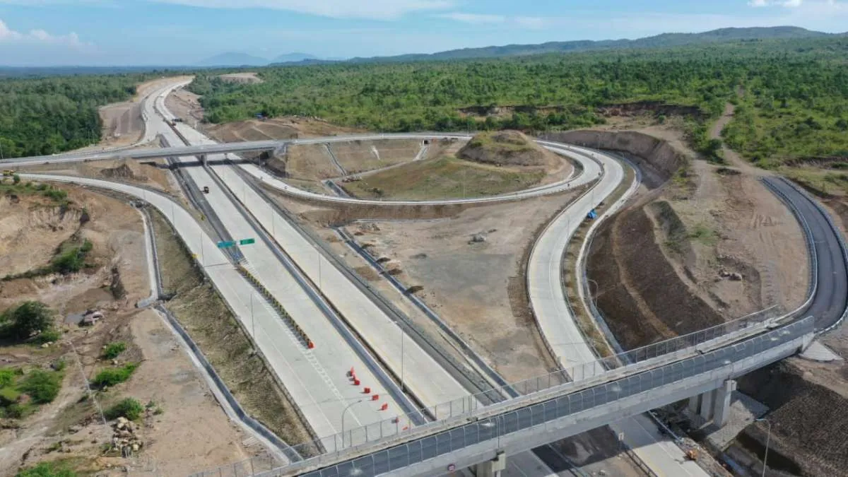 Di tengah pendemi, pemerintah tetap optimistis Jalan Tol Trans-Sumatera tuntas 2024 