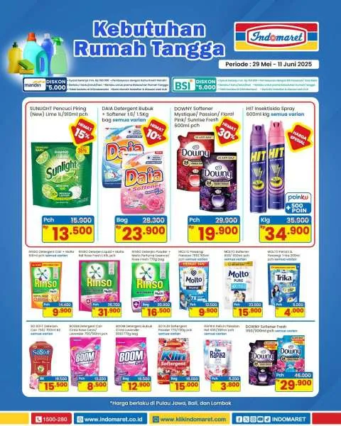 Promo Indomaret Super Hemat Periode 29 Mei-11 Juni 2025