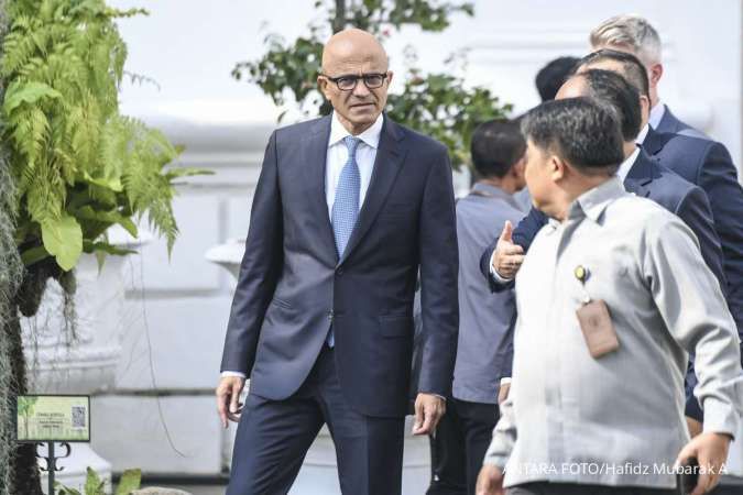 CEO Microsoft Bertemu Jokowi di Istana, Bahas Pengembangan SDM Hingga Investasi