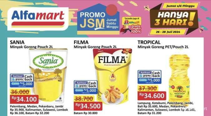 Katalog Promo JSM Alfamart Periode 26-28 Juli 2024, Lebih Hemat di Musim Gajian!