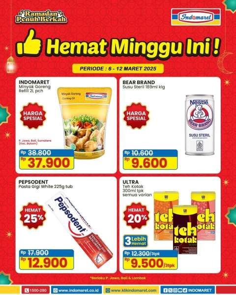 Promo Indomaret 6-12 Maret 2025 Hemat Minggu Ini