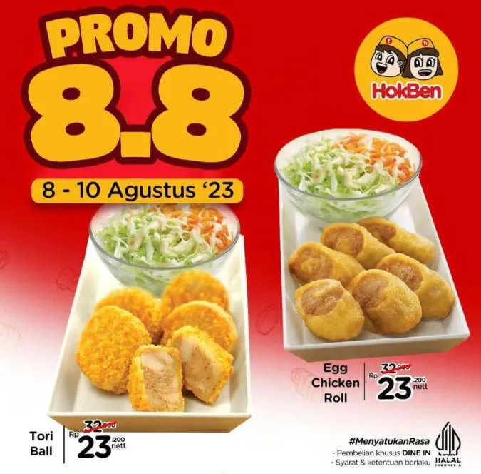 Promo 8.8 Hokben