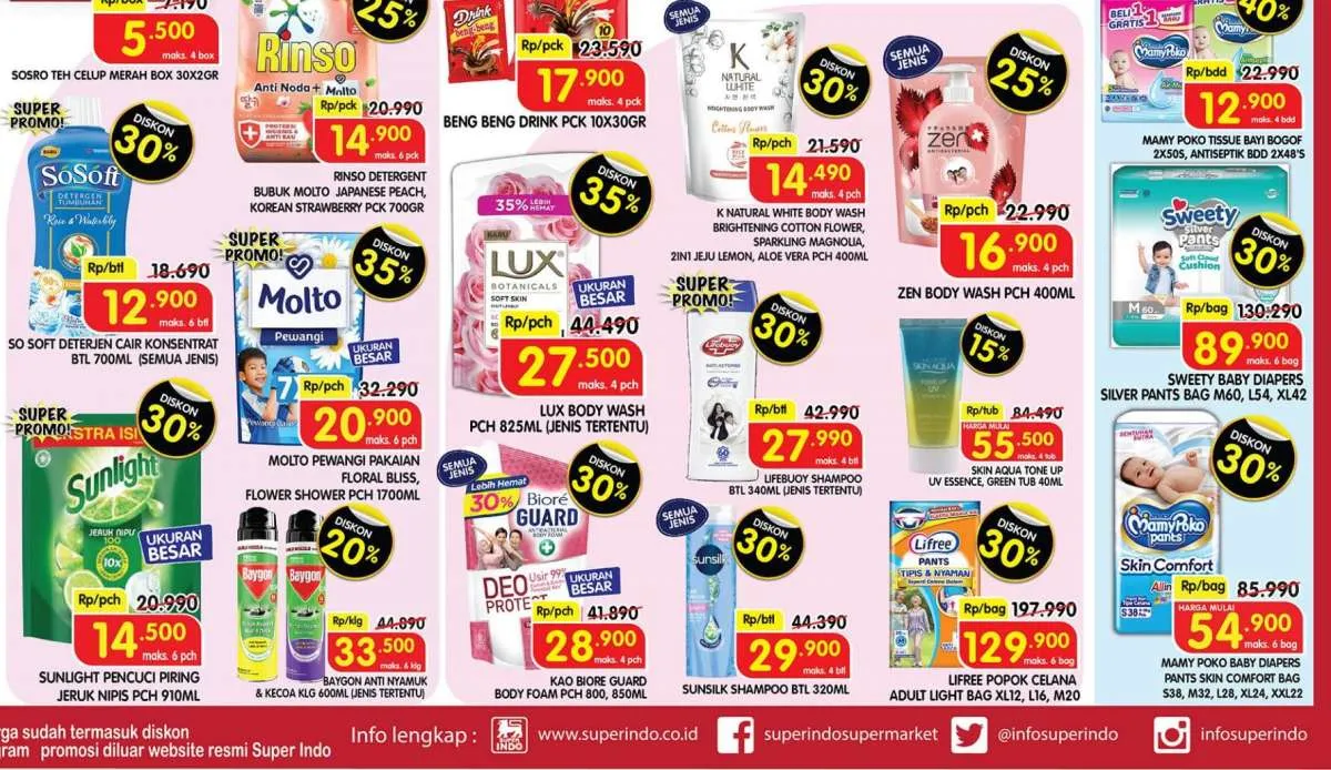 Promo Superindo Spesial Gajian di Akhir Bulan April 2024, Ada Beli 2 Lebih Hemat