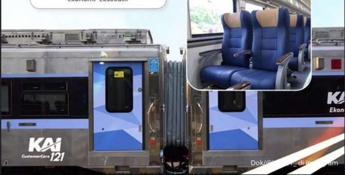 Kereta Api Stainless Steel New Generation