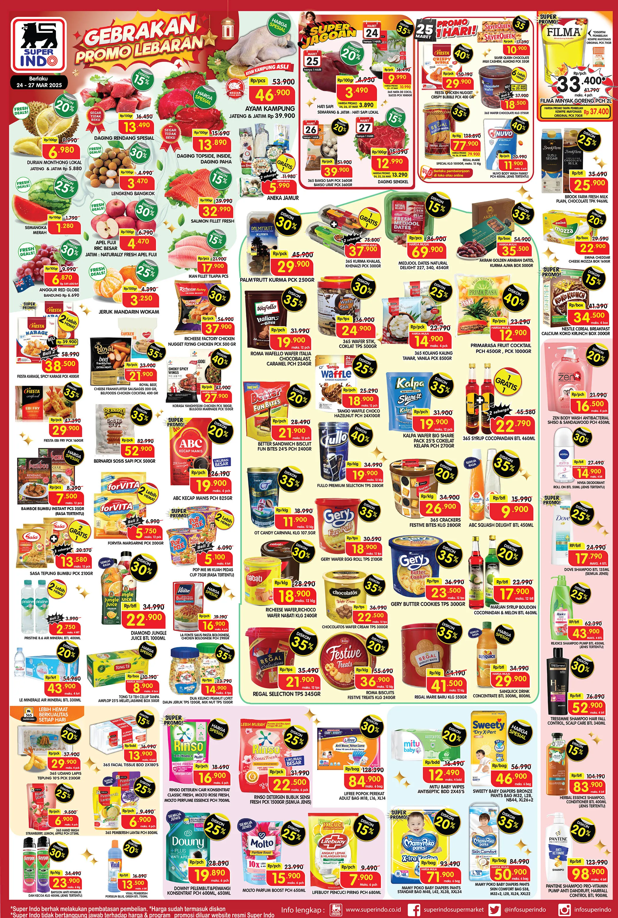 Promo Superindo Weekday 24-27 Maret 2025