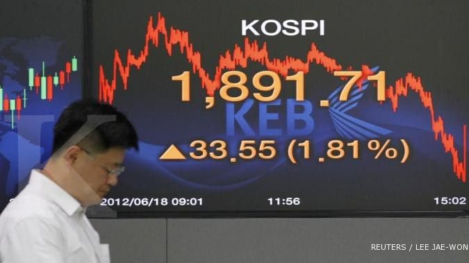 Bursa Asia masih terkoreksi hingga sore ini