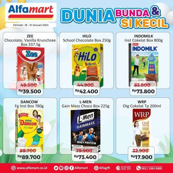 Promo Alfamart Terbaru Susu Hemat 16-31 Januari 2024