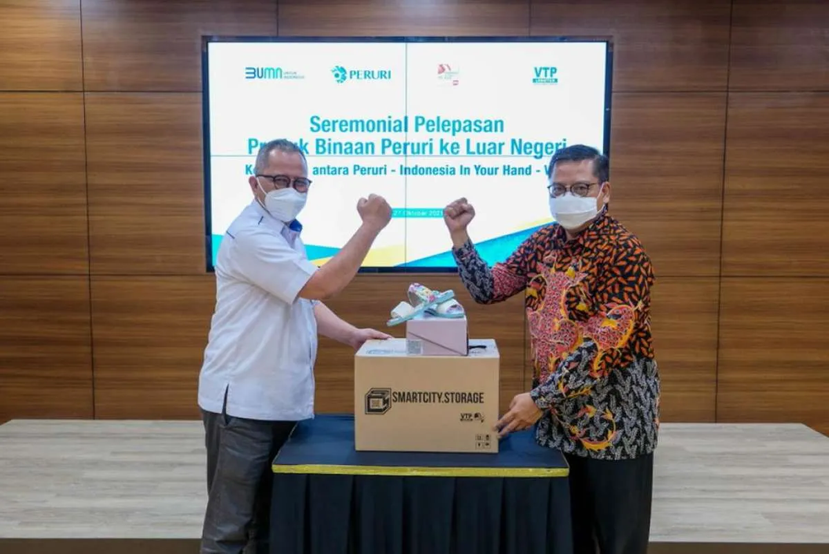 Pasarkan produk mitra binaan ke luar negeri, Peruri gandeng VIP Logistic