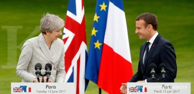 Macron: Pintu masih terbuka bagi Inggris di UE