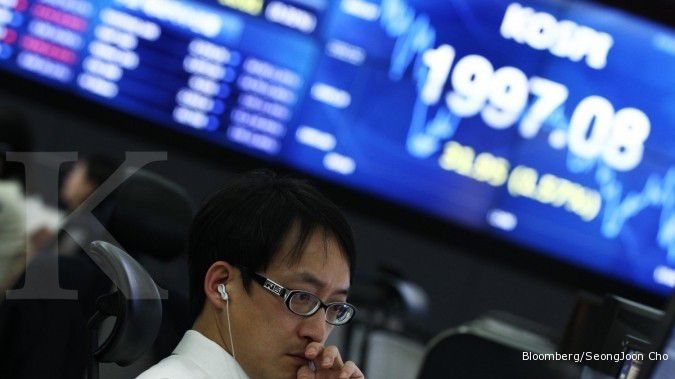 Nantikan data ekonomi AS, bursa Asia tenang