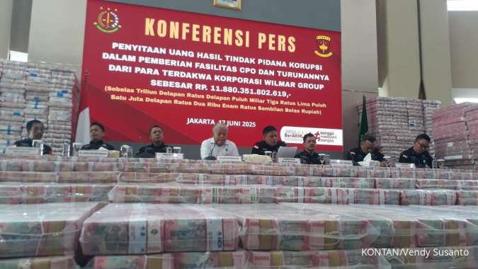 Kasus Izin Ekspor CPO, Kejagung Sita Uang Rp 11,88 Triliun dari Wilmar Group