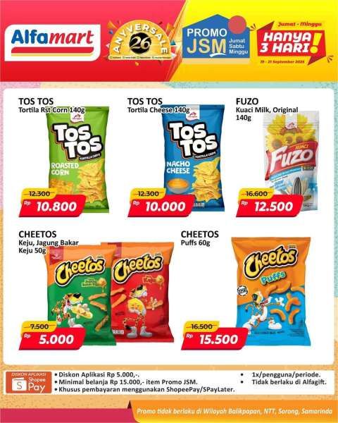 Promo JSM Alfamart 19-21 September 2025
