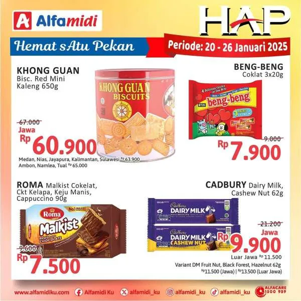 Promo Alfamidi Hemat Satu Pekan Periode 20-22 Januari 2025