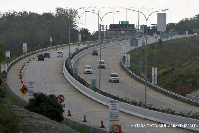 Libur Panjang Idul Adha, Volume Kendaraan yang Melintas Tol Trans Sumatera naik 20%