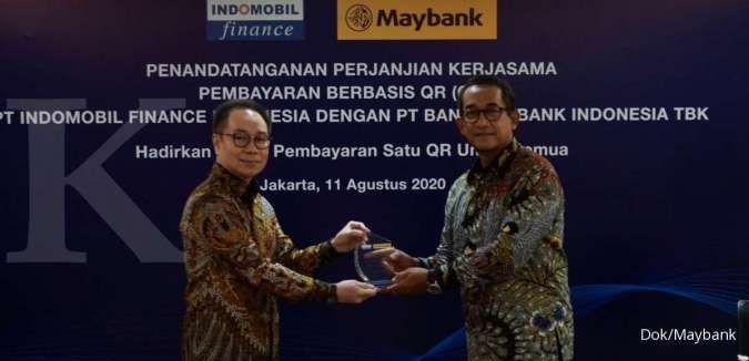 Kerjasama Maybank Indonesia dan Indomobil Finance Indonesia untuk pembayaran QR