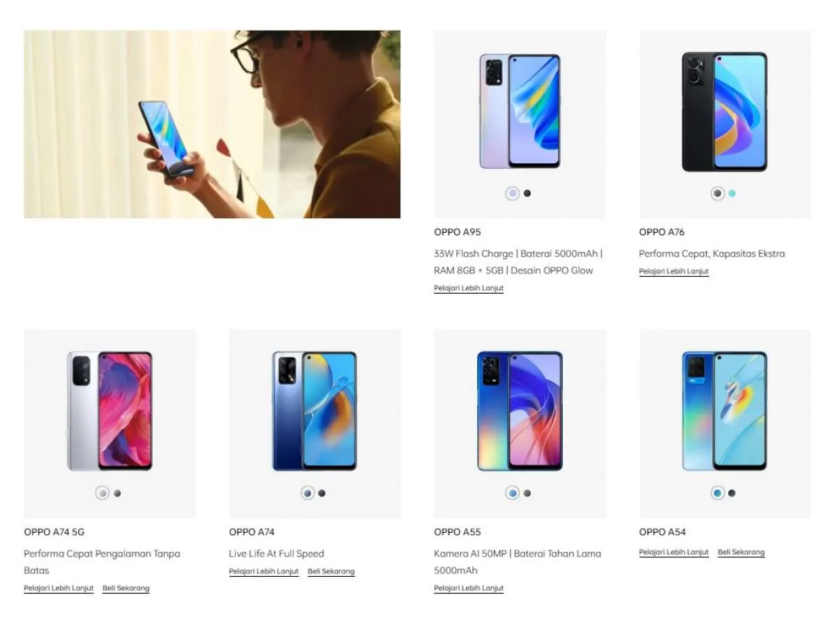 Hanya Rp 1 Jutaan - Rp 3 Jutaan, Ini Daftar Harga HP OPPO A Series di April 2022
