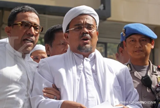 Rizieq suspect for alleged Pancasila defamation