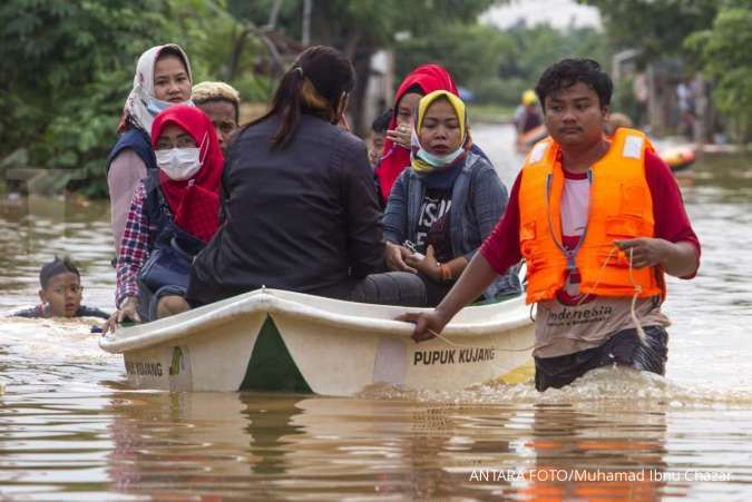 Peringatan Dini Cuaca Hari Ini (22/1) Hujan Lebat, Provinsi Ini Waspada Bencana