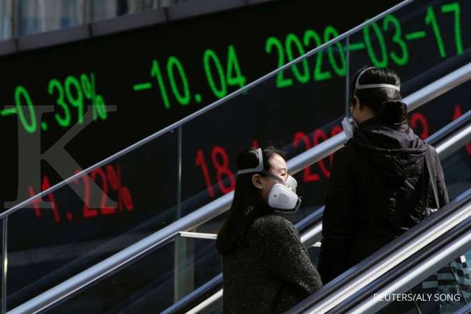 Bursa Asia turun meski Wall Street cenderung menguat