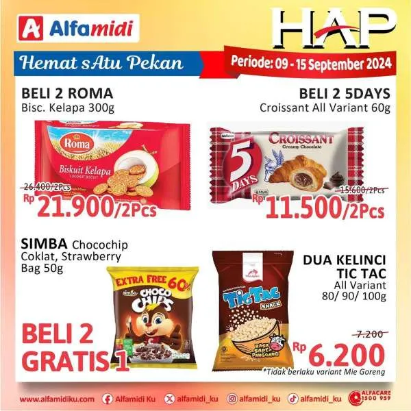 Promo Alfamidi Hemat Satu Pekan Periode 9-15 September 2024