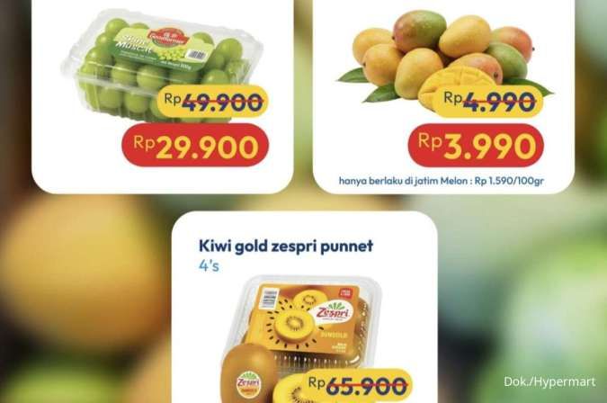 Promo JSM Hypermart 5-8 Desember 2025, Anggur Hijau-Kiwi Diskon hingga Rp 20.000