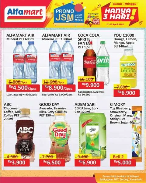 Promo JSM Alfamart Periode 11-13 April 2025