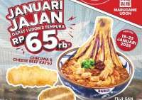Promo Terakhir Marugame Udon Januari Jajan Hemat & Gokana Tambah Topping 9 Ribuan
