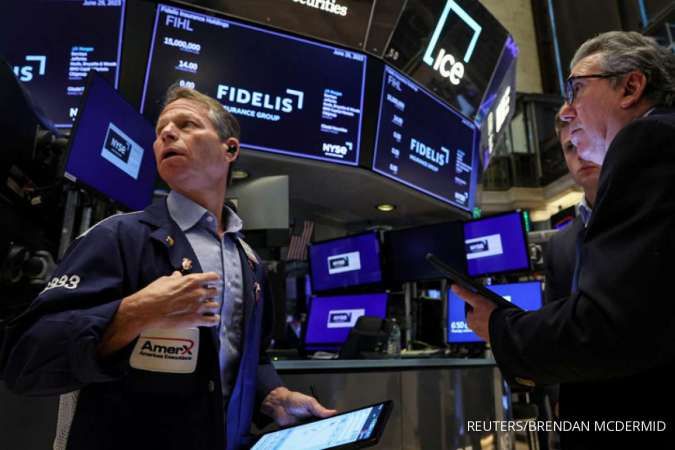 Tiga Indeks Utama Wall Street Naik, Dow Jones Menguat 8 Hari Beruntun