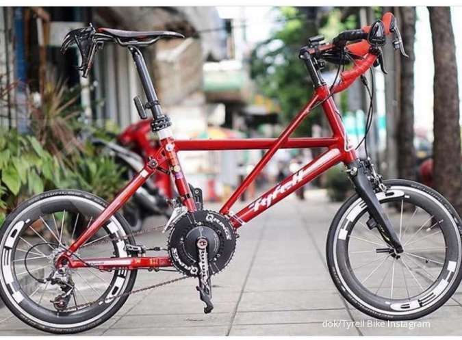 Harga sepeda lipat Tyrell paling mahal di dunia, benarkah? 