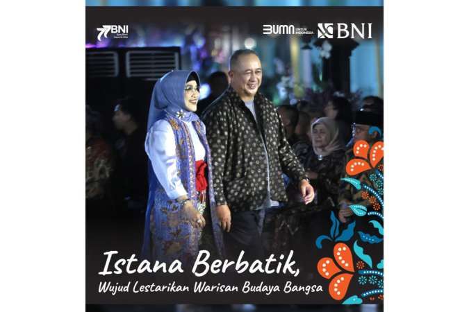 BNI Dukung Penuh Pagelaran Istana Berbatik Peringati Hari Batik Nasional