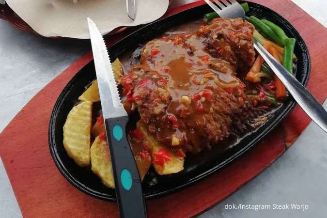 Warung Steak Warjo, Steak Enak dan Murah di Bandung Tapi Gak Murahan
