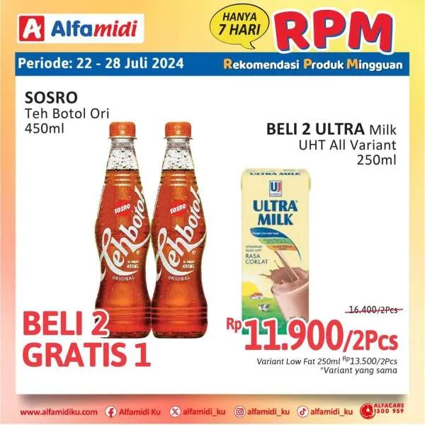 Promo Alfamidi Hanya 7 Hari Periode 22-28 Juli 2024