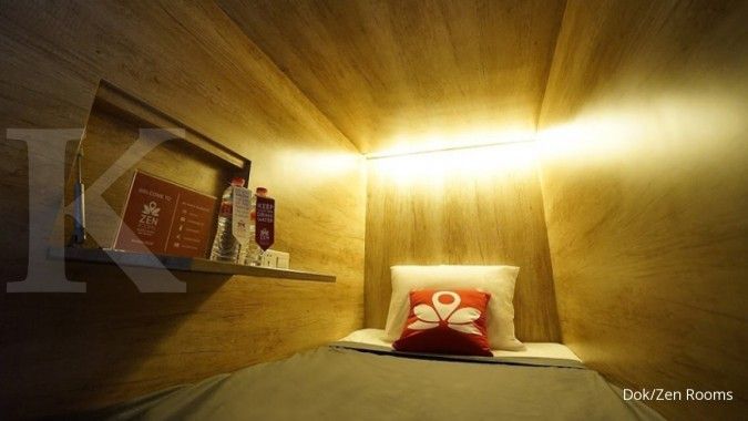 Hotel kapsul pun sudah dirambah Zen Rooms