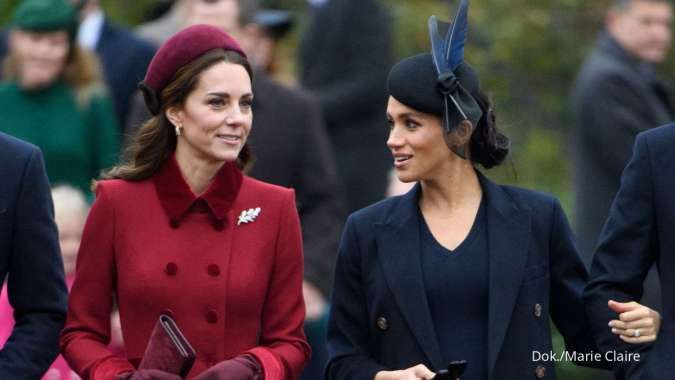 4 Perbedaan Pola Asuh antara Kate Middleton dan Meghan Markle 