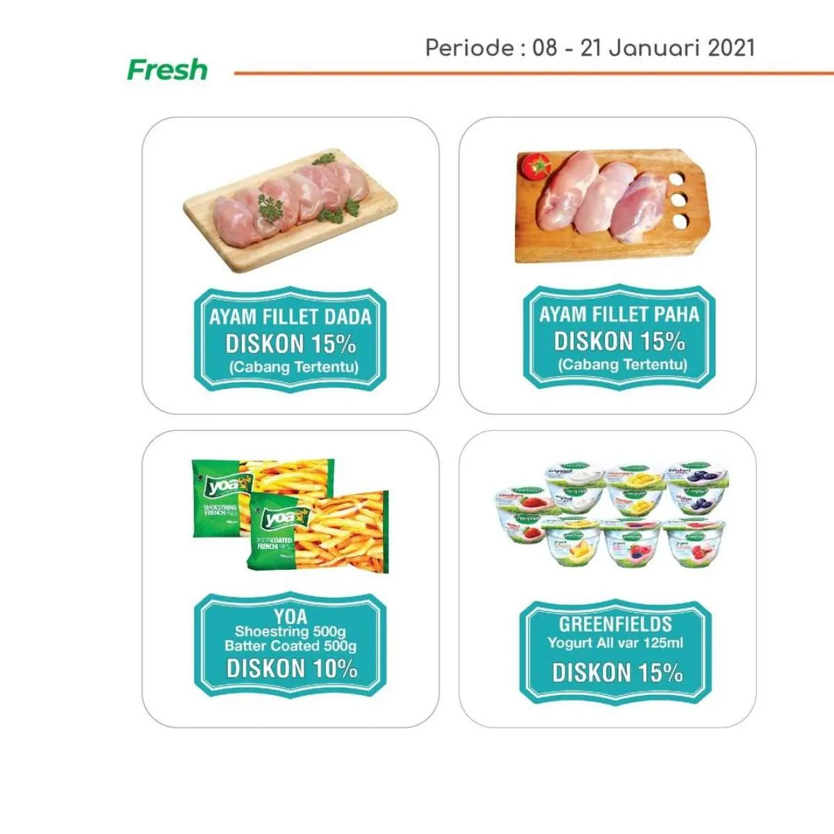 Promo Yogya Supermarket weekday 13 Januari 2021, harga serba hemat!