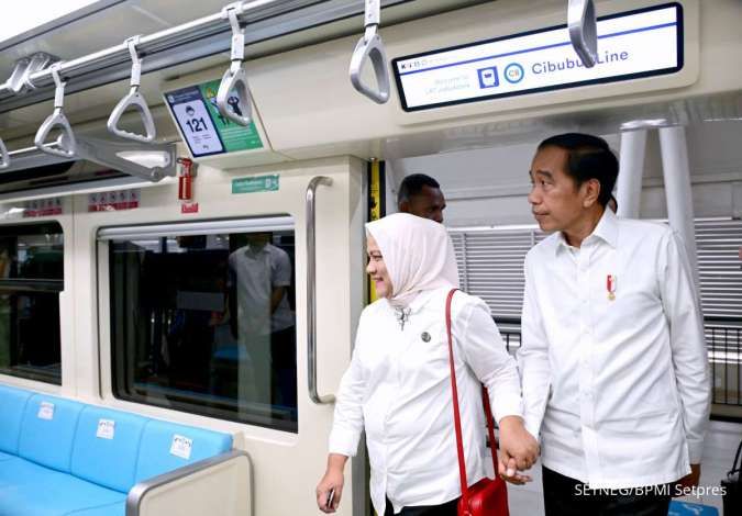 Jokowi Angkat Bicara Soal Kekurangan LRT Jabodebek