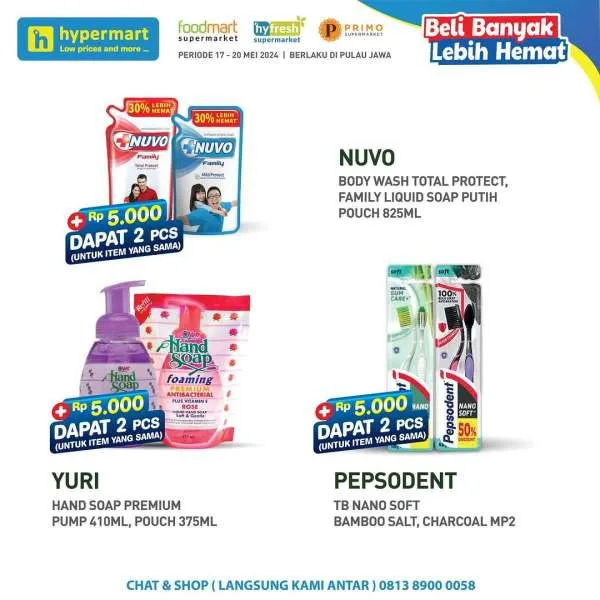 Promo Hypermart Beli Banyak Lebih Hemat Periode 17-20 Mei 2024