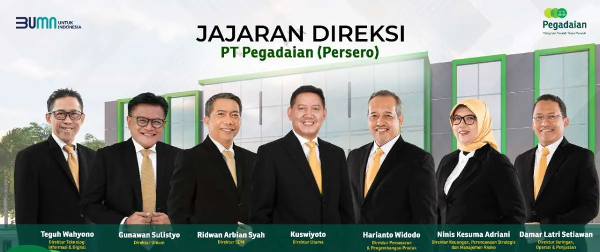 Ridwan Arbian Syah ditunjuk sebagai Direktur SDM Pegadaian