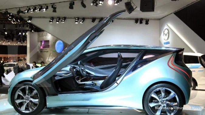 Mazda hadirkan konsep Hazumi di Geneva Motor Show