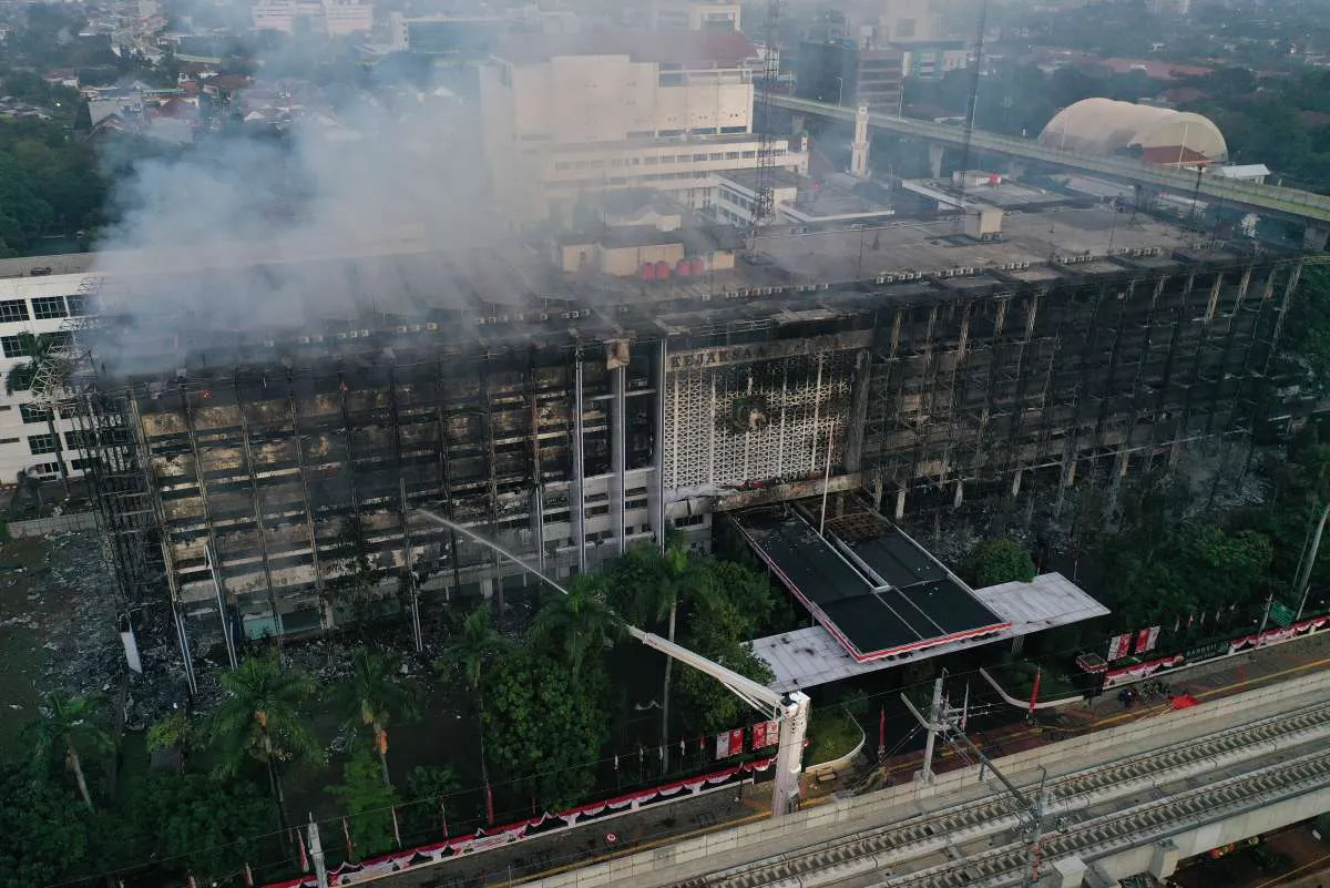 Sejumlah saksi kebakaran Gedung Kejagung mulai dipetakan polisi