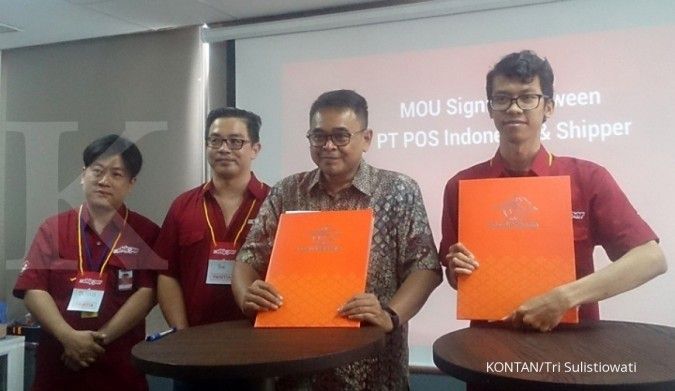 Perkuat layanan, Shipper gaet PT Pos Indonesia