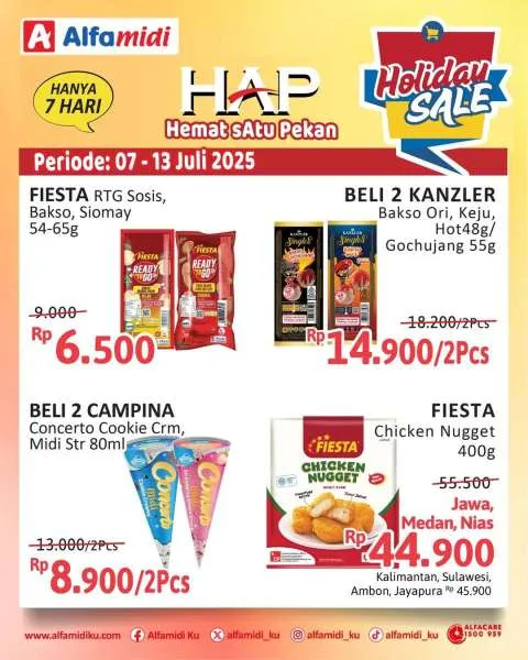 Promo Alfamidi Hemat Satu Pekan Periode 7-13 Juli 2025