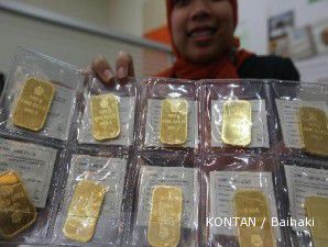 Penjualan emas batangan Logam Mulia meningkat 68,16% di 2011